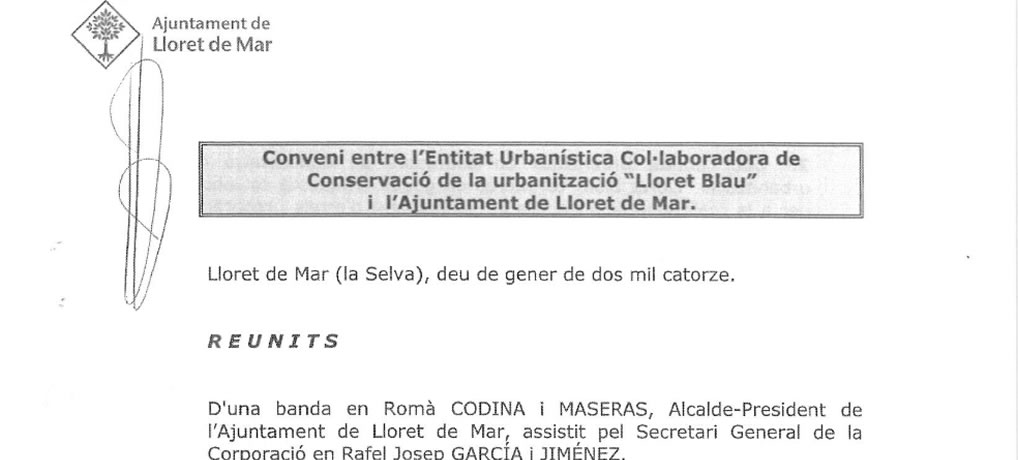 Conveni d’Obres 2014