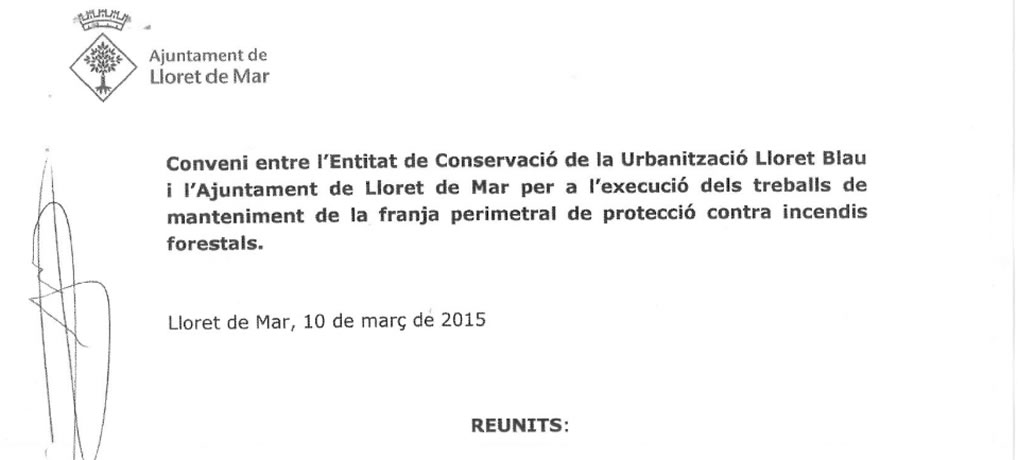 Conveni d’obres de franja 2015