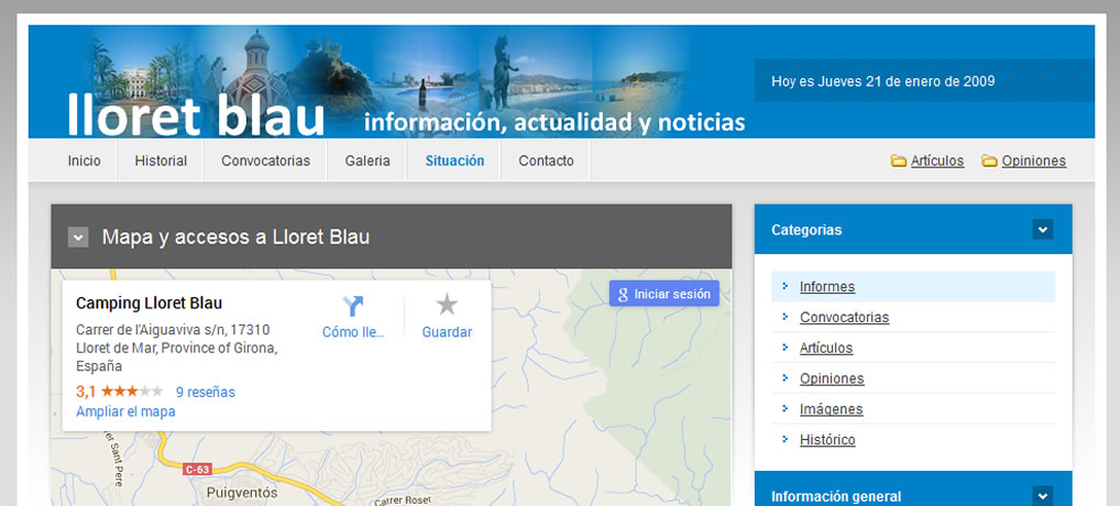 Nou disseny del nostre web