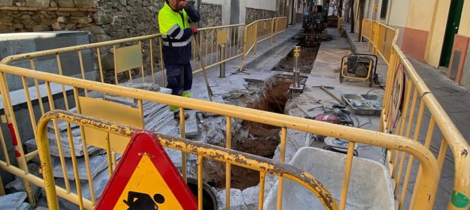 Lloret promou la xarxa de clavegueram