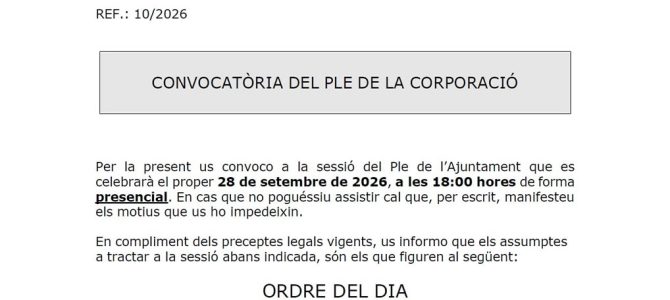 Lloret Blau al Ple Municipal